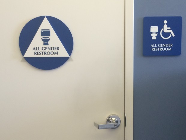 All-gender restroom in the TLC office!