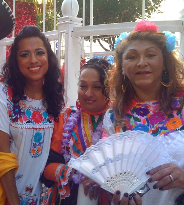 Left to right: Isa Noyola, Jovana Luna, Alexandra Rodriguez