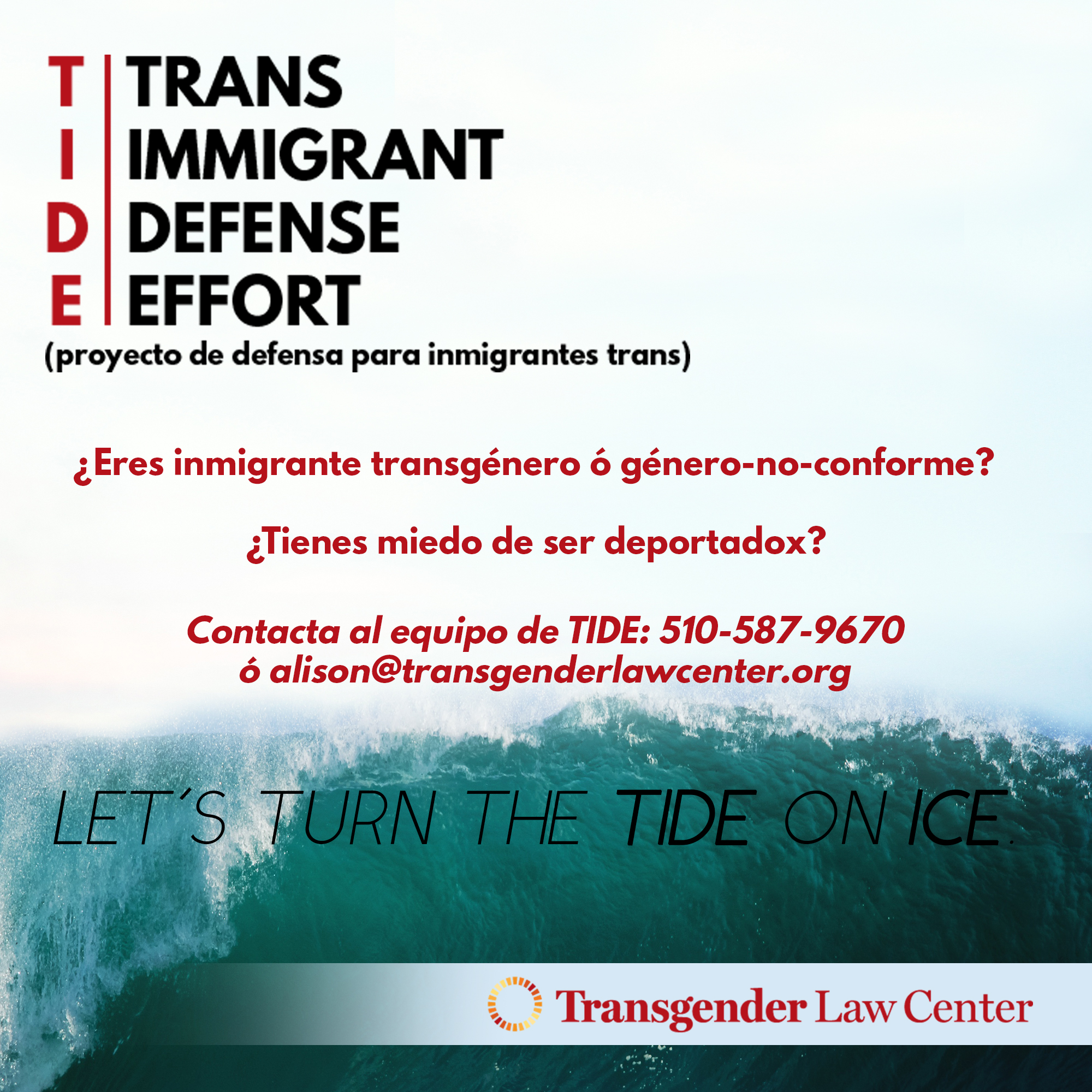 Nuevo programa ampliará la respuesta legal de emergencia para inmigrantes transgénero