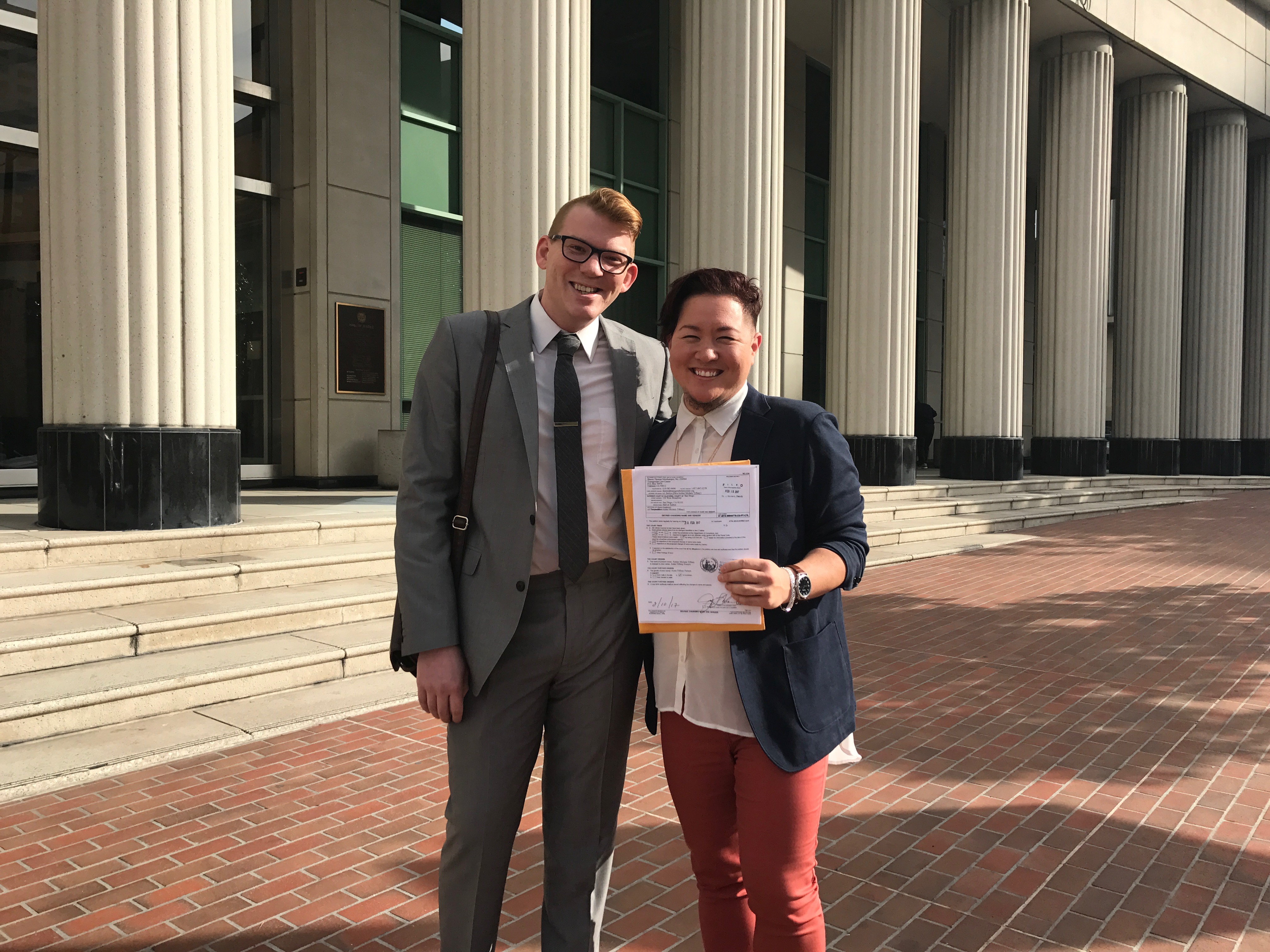 CA court issues nonbinary gender change to Transgender Law Center client