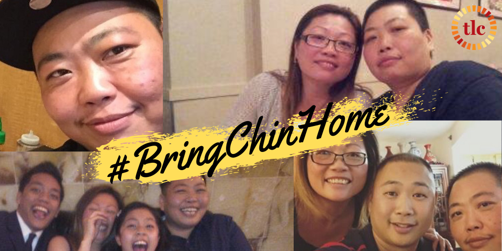 Help us #BringChinHome for the holidays