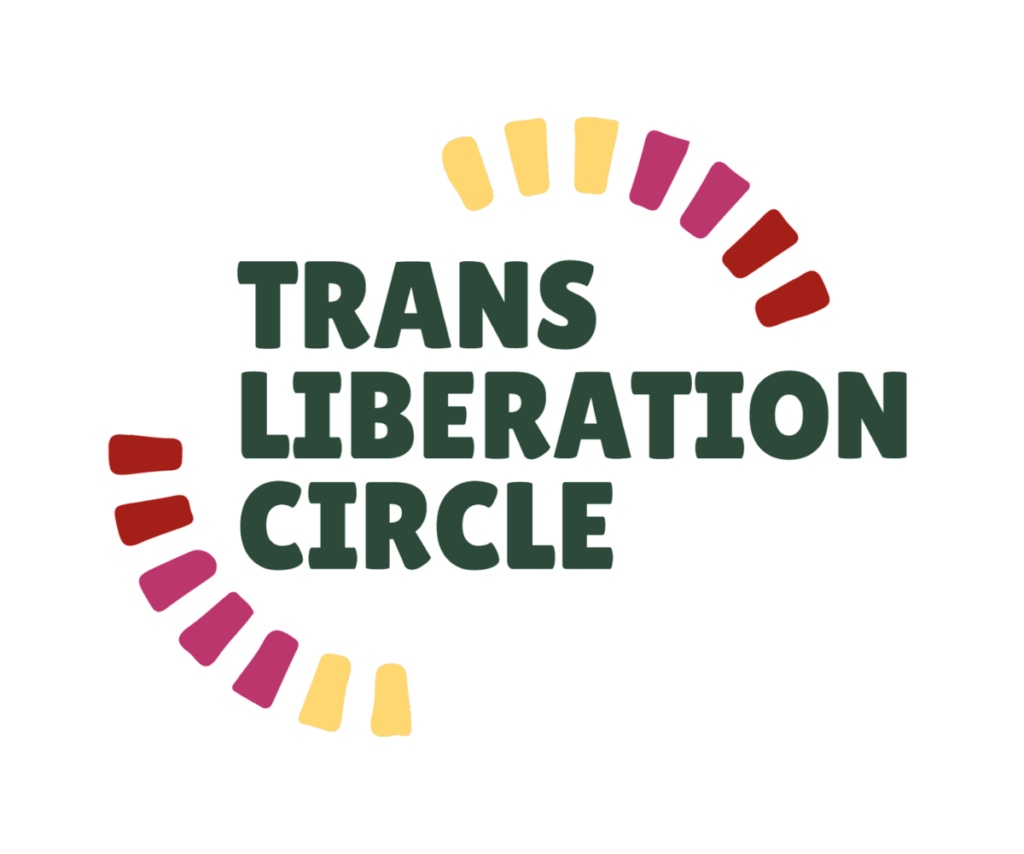 Trans Liberation Circle logo.
